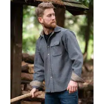 Mens Wool Overshirt 